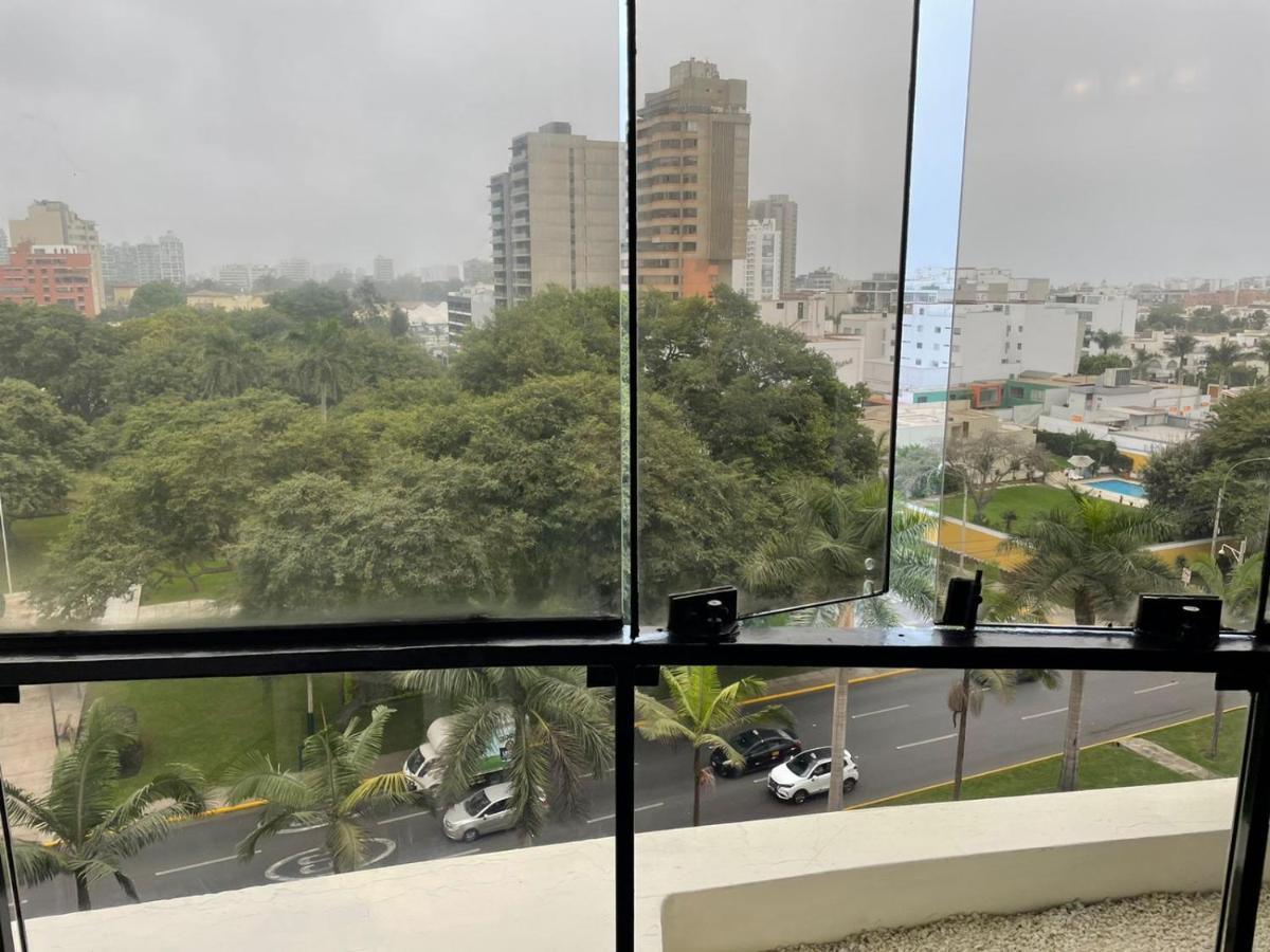 Acogedor Dpto En San Isidro Excelente Vista, Piscina Y Wifi Lima Exterior foto