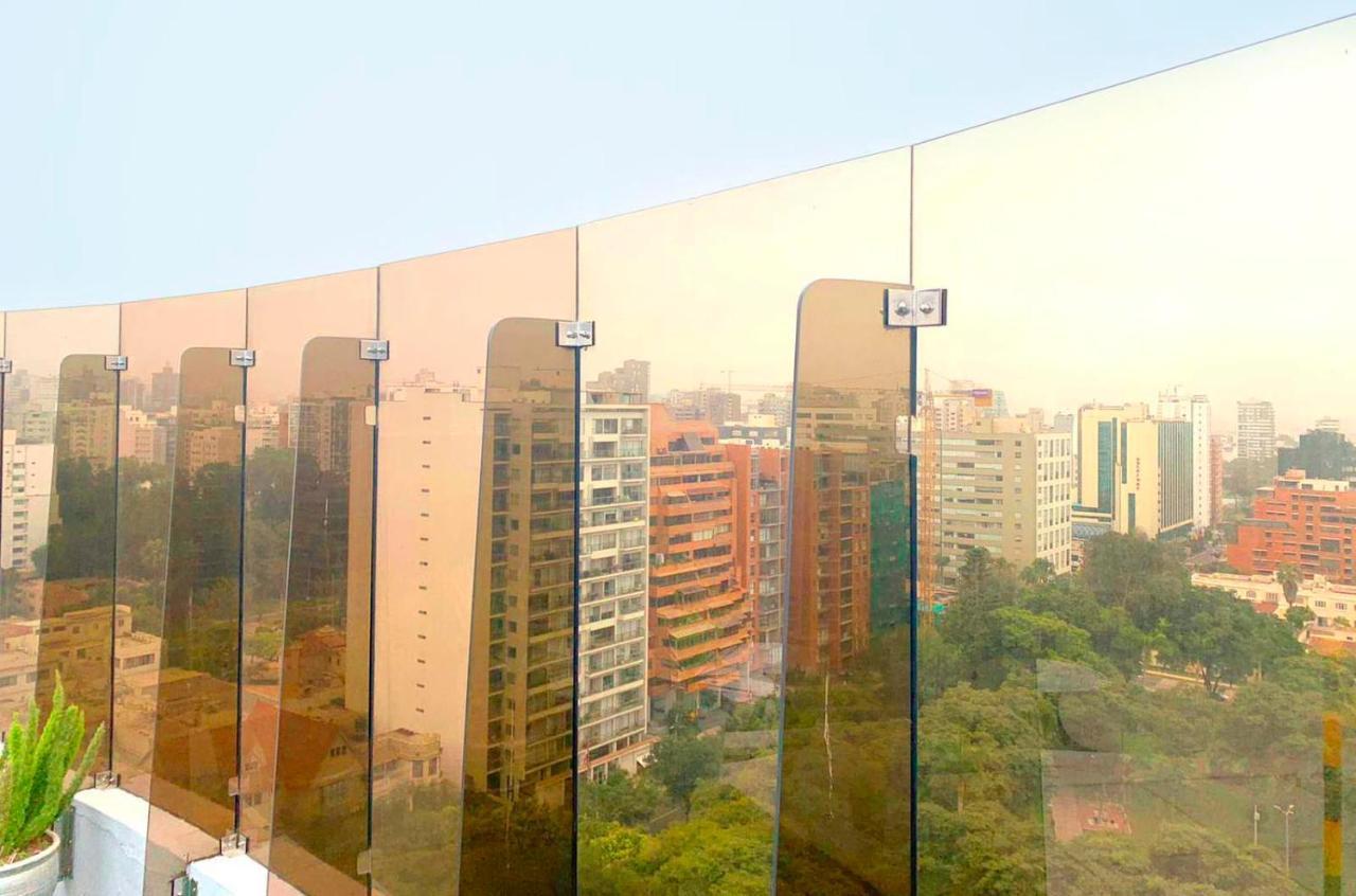 Acogedor Dpto En San Isidro Excelente Vista, Piscina Y Wifi Lima Exterior foto